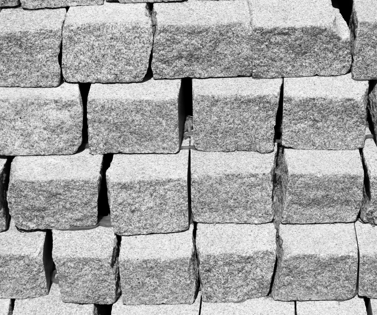 ĐÁ CUBIC GRANITE TRẮNG SUỐI LAI 10x10x5CM